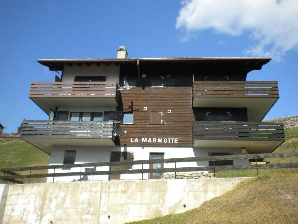 Bergpanorama Grächen, Wallis – Aussicht vom Chalet La Marmotte