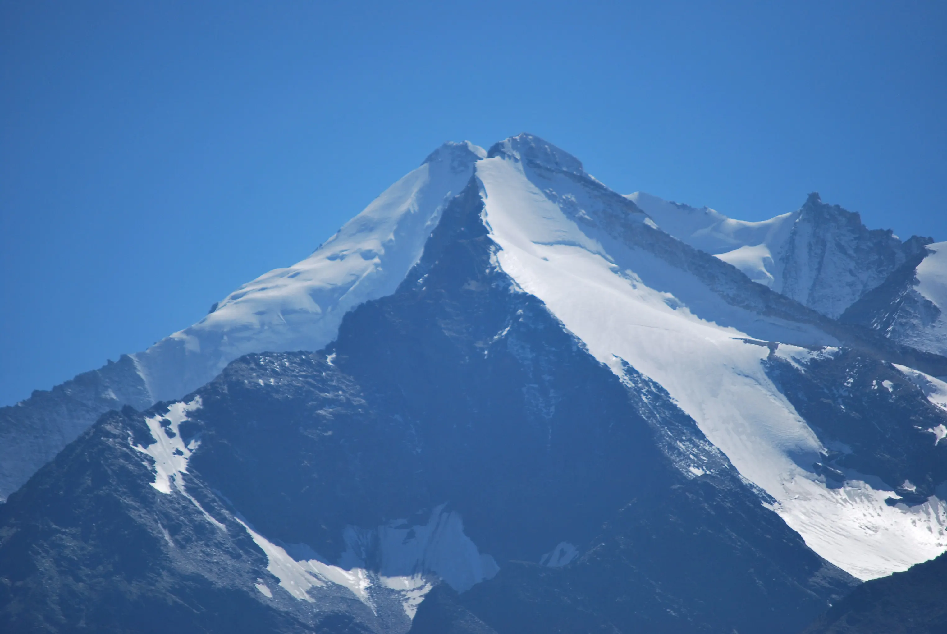 Bergpanorama Grächen, Wallis – Aussicht vom Chalet La Marmotte