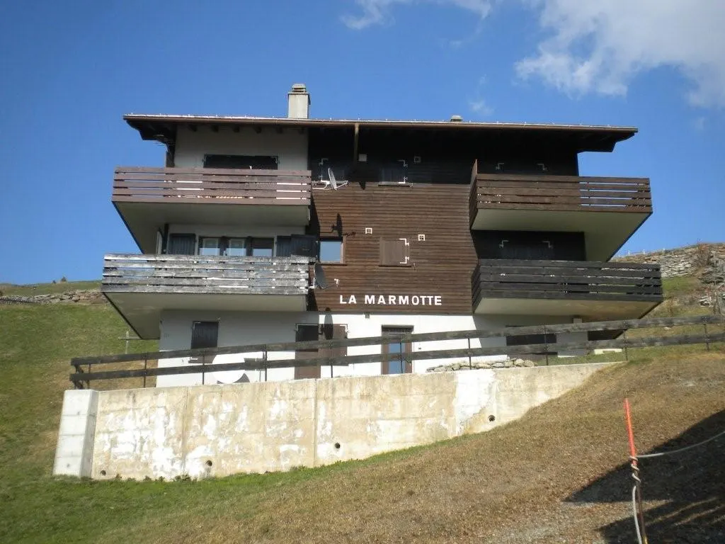 Bergpanorama Grächen, Wallis – Aussicht vom Chalet La Marmotte