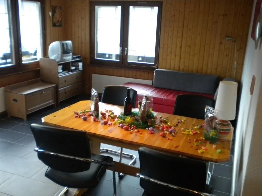 Innenansicht 2-Zimmer Ferienwohnung Chalet La Marmotte, Grächen