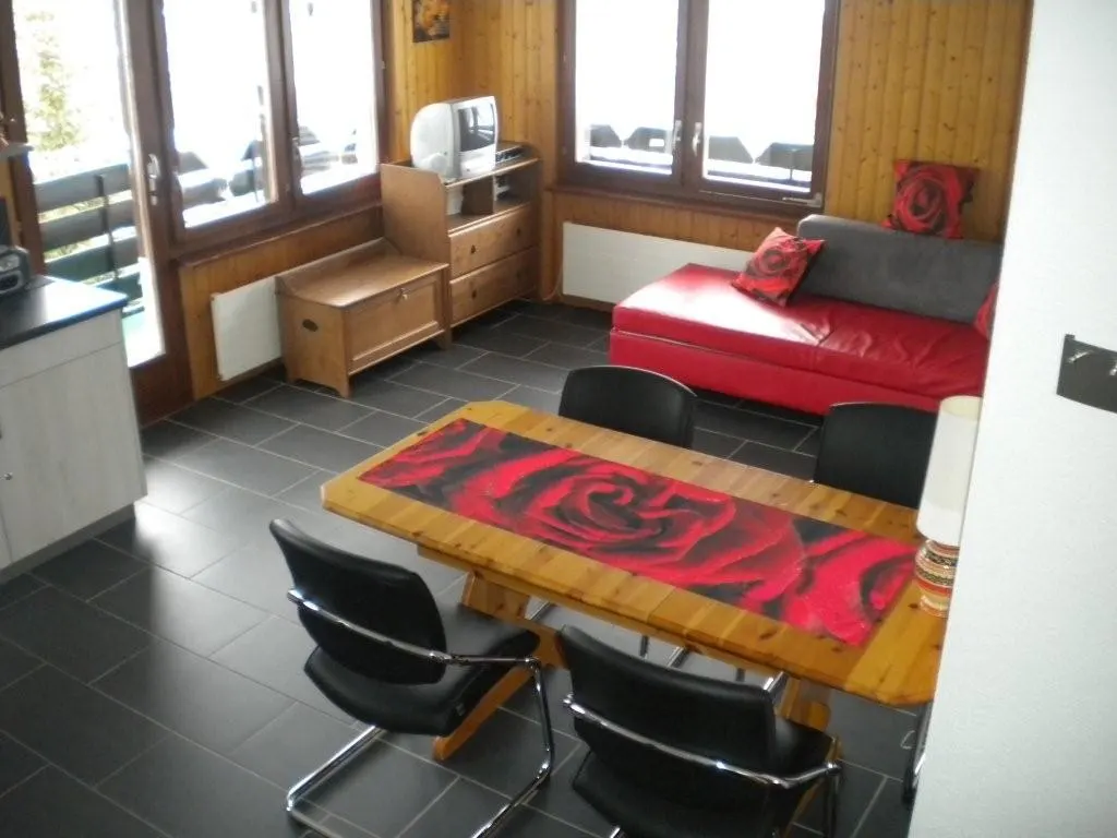 Innenansicht 2-Zimmer Ferienwohnung Chalet La Marmotte, Grächen
